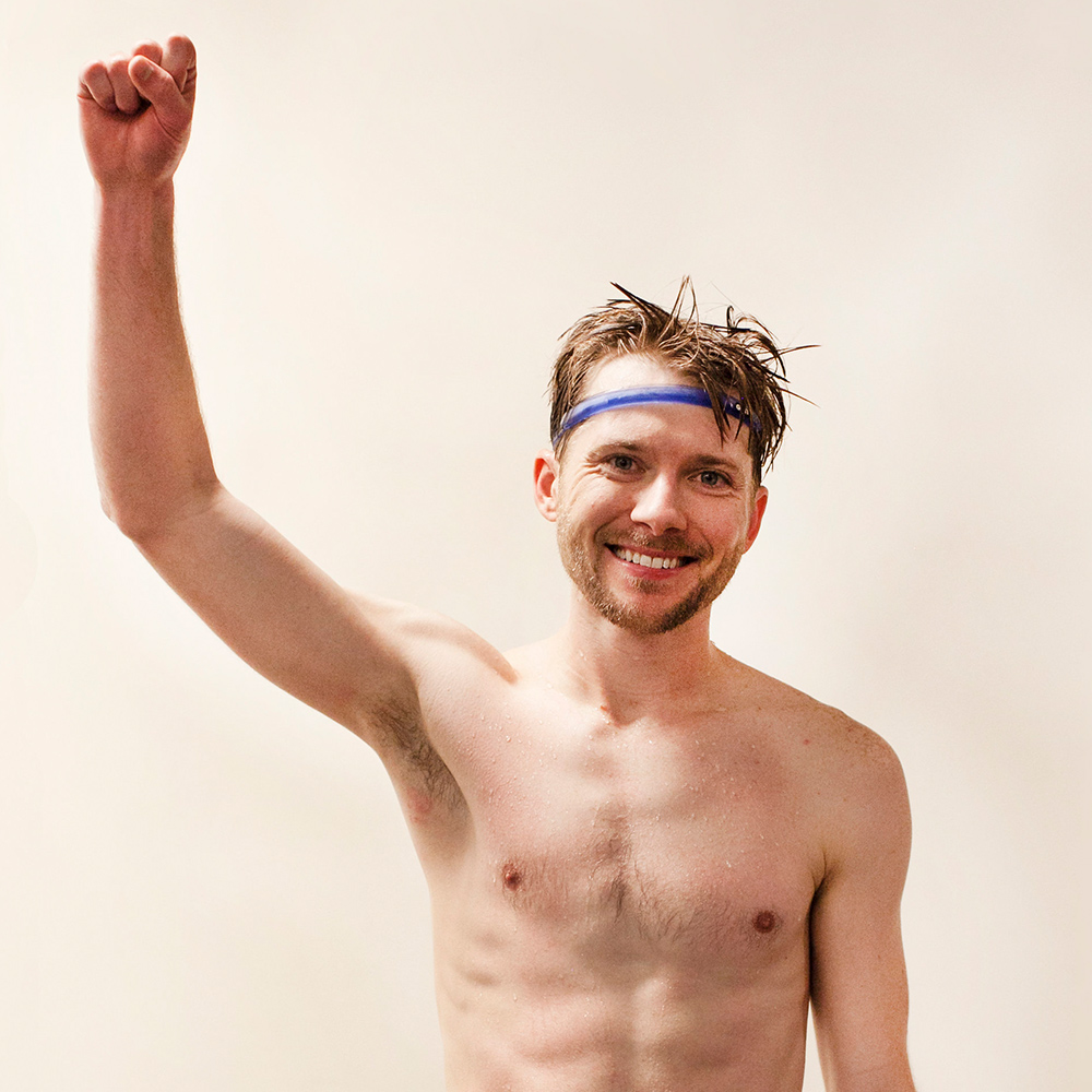David after beating the record