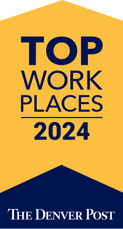 The Denver Post Top Work Places 2024 graphic